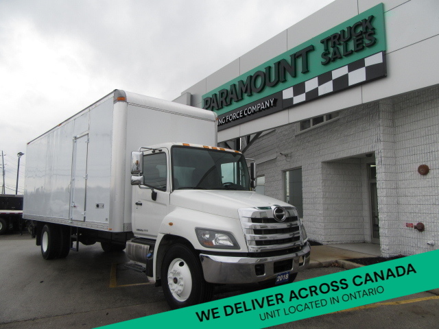 2018 Hino 338 DIESEL 26FT BOX POWER LIFTGATE & RAMP