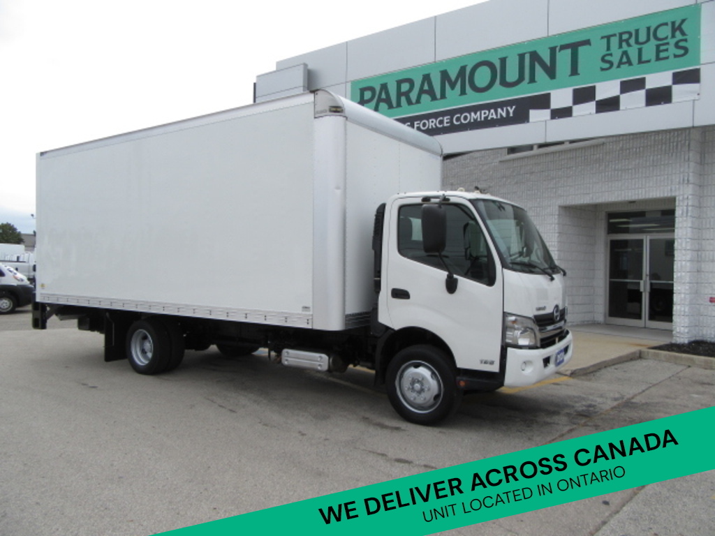 2020 Hino 195 Commercial DIESEL AUTO 20 FT ALUMINUM BOX & POWER LIFT GATE