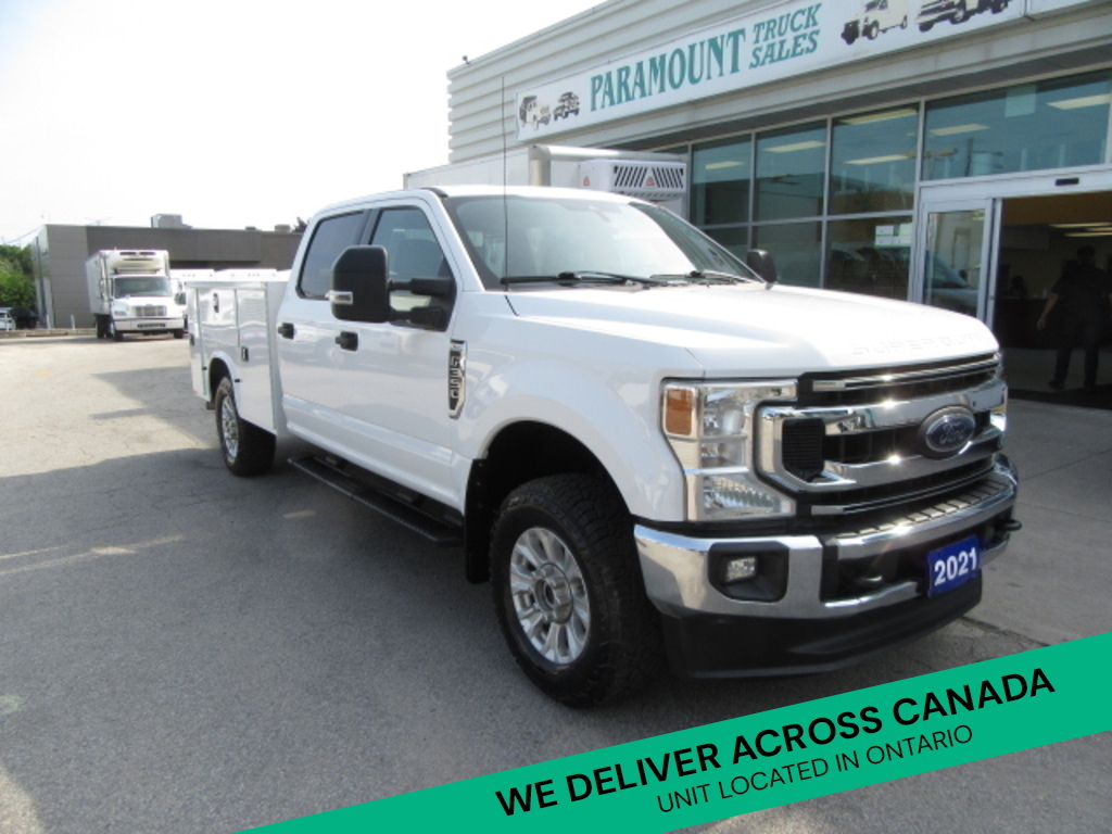 2021 Ford F-350 GAS 4X4 CREW NEW SERVICE UTILITY BODY