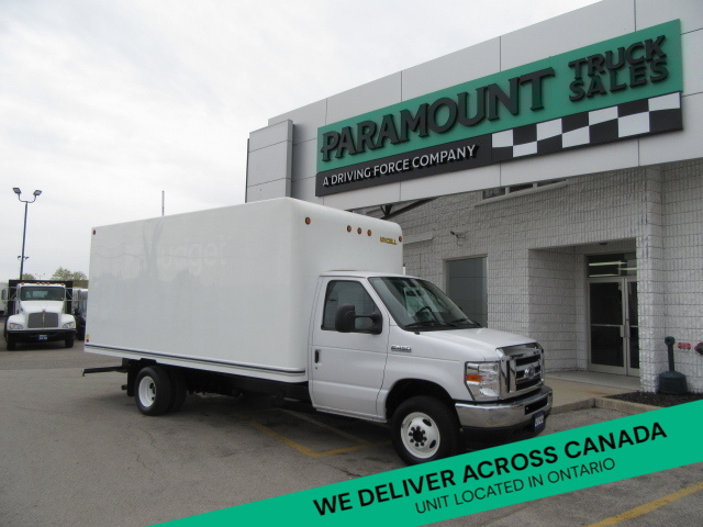 2022 Ford E-450 16FT CUBE VAN WITH ROLLOUT RAMP