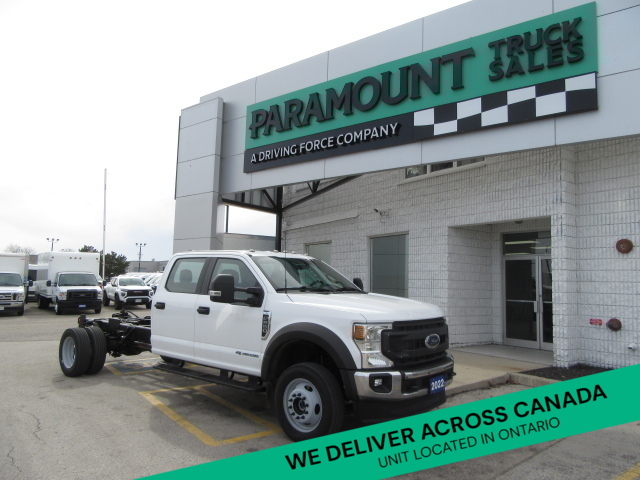 2022 Ford F-550 CREW CAB 4X4 DIESEL CAB & CHASSIS