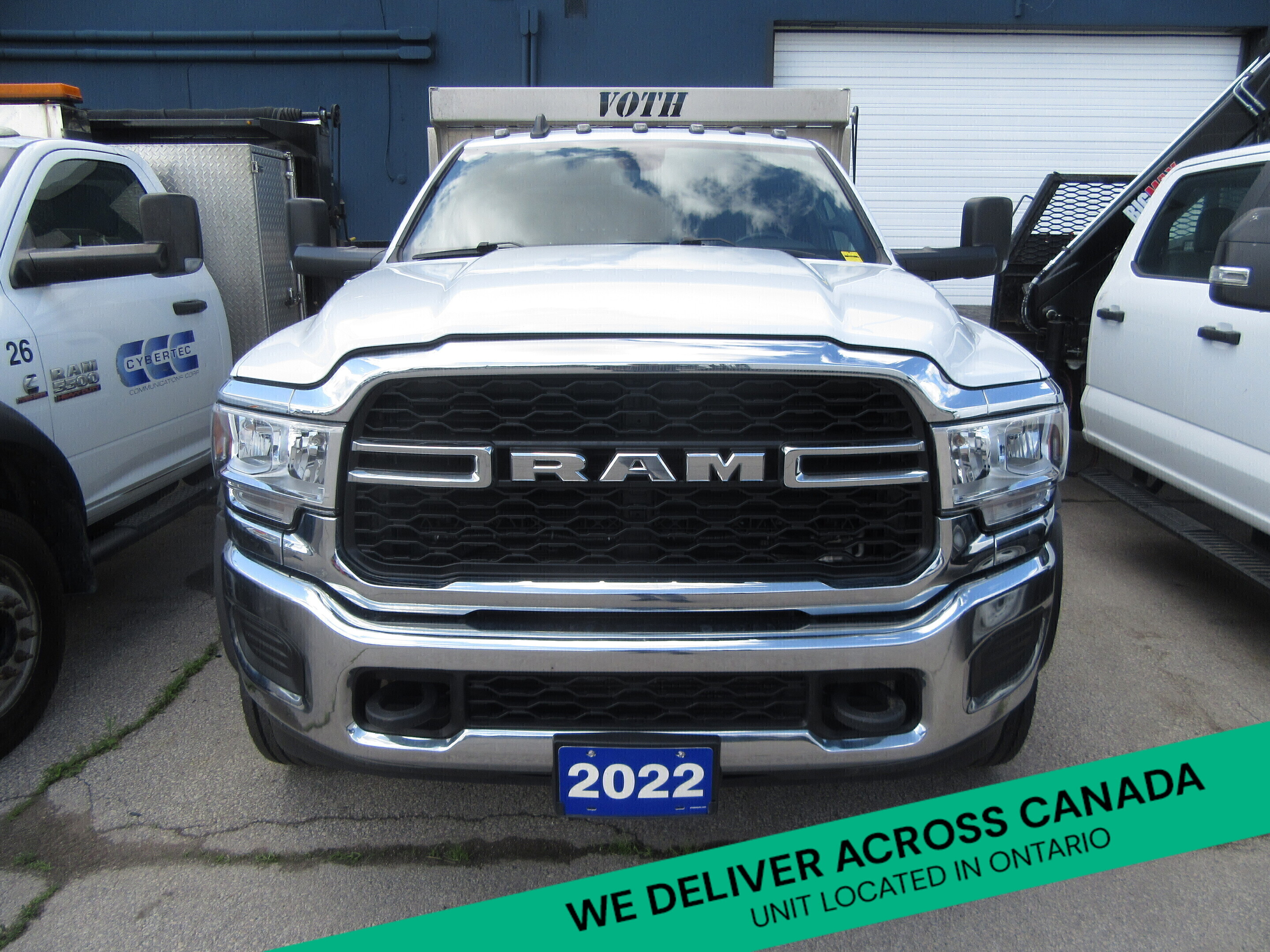 2022 Dodge RAM 5500 CREW CAB 4X4 DIESEL 12FT ALUMINUM DUMP BOX