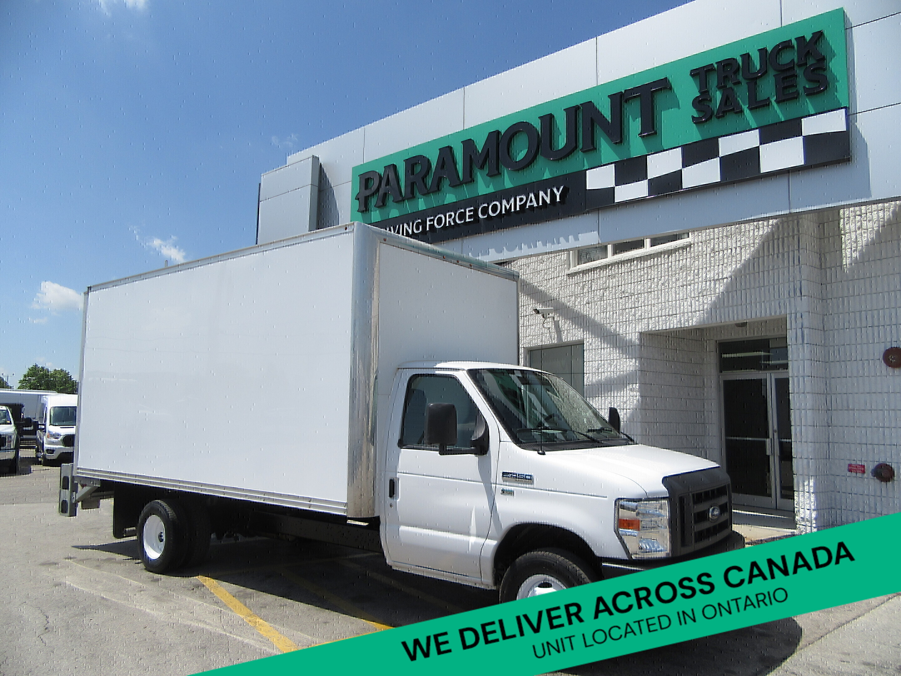 2019 Ford E-450 CUBE VAN CUSTOM ALUMINUM HIGH BOX POWER LIFTGATE