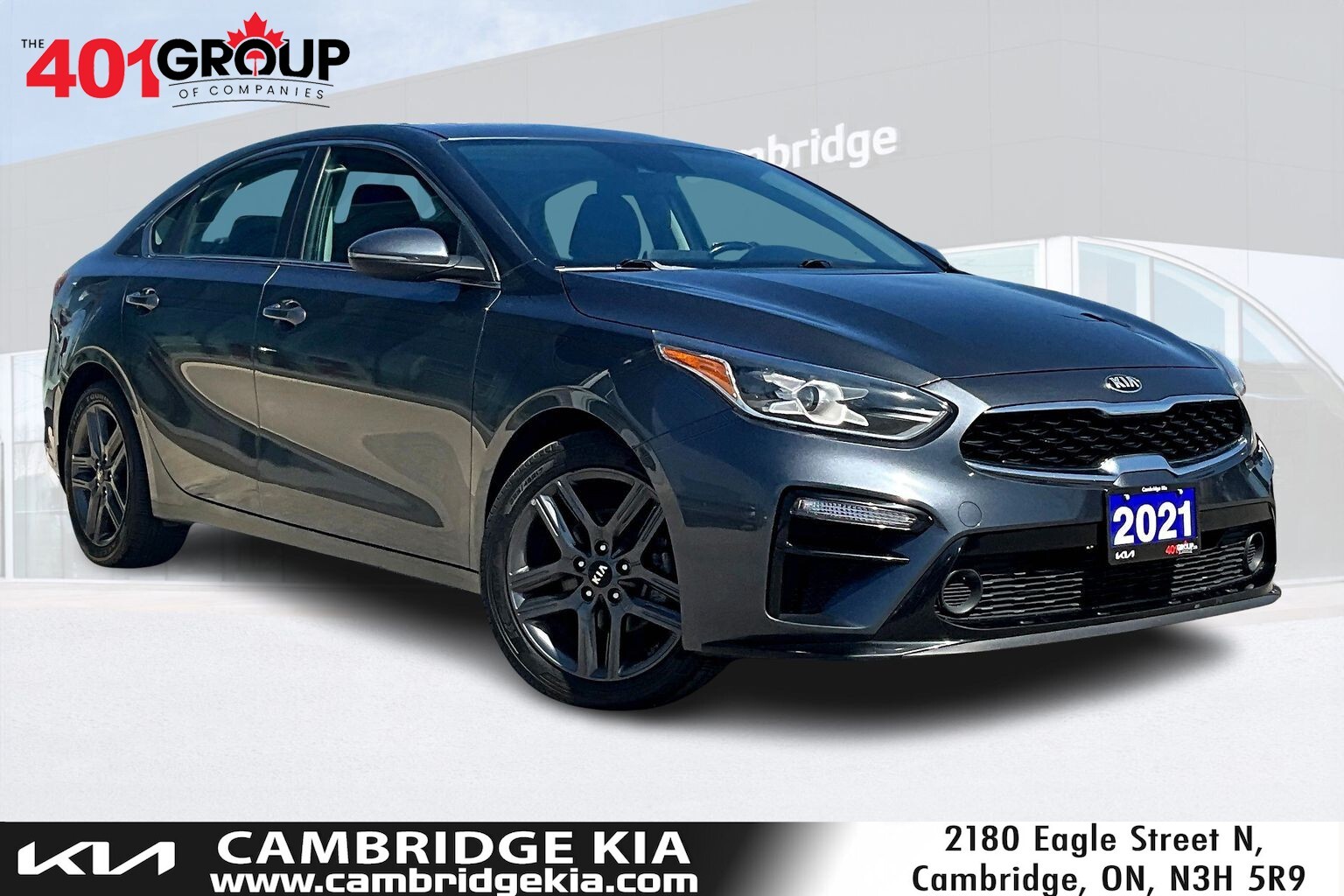 2021 Kia Forte EX + | Carplay | Sunroof | Heated Seats