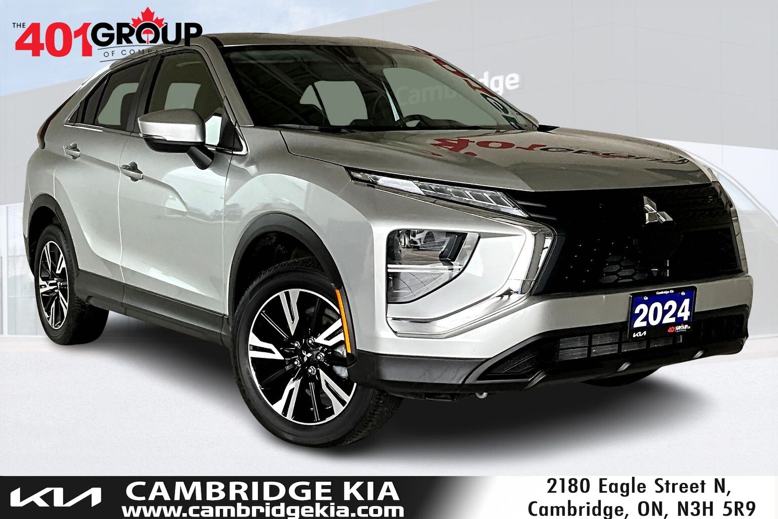 2024 Mitsubishi Eclipse Cross ES | AWD | Turbo | Heated Seats | Carplay
