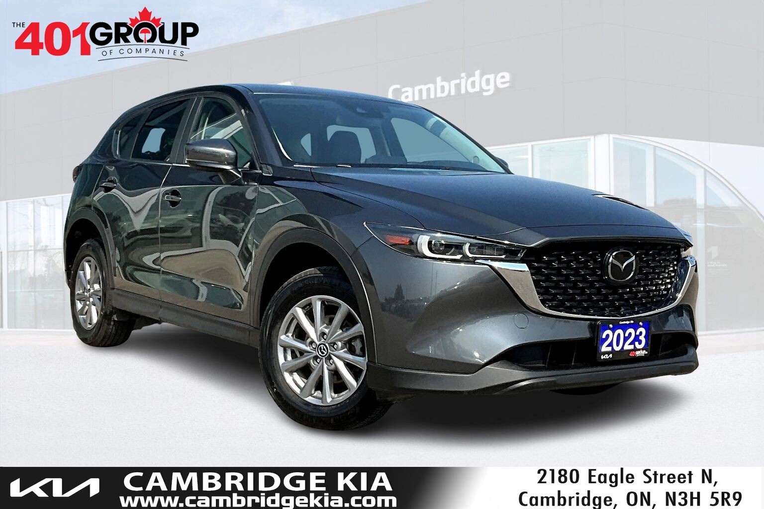 2023 Mazda CX-5 GS | AWD | Leather | Carplay |