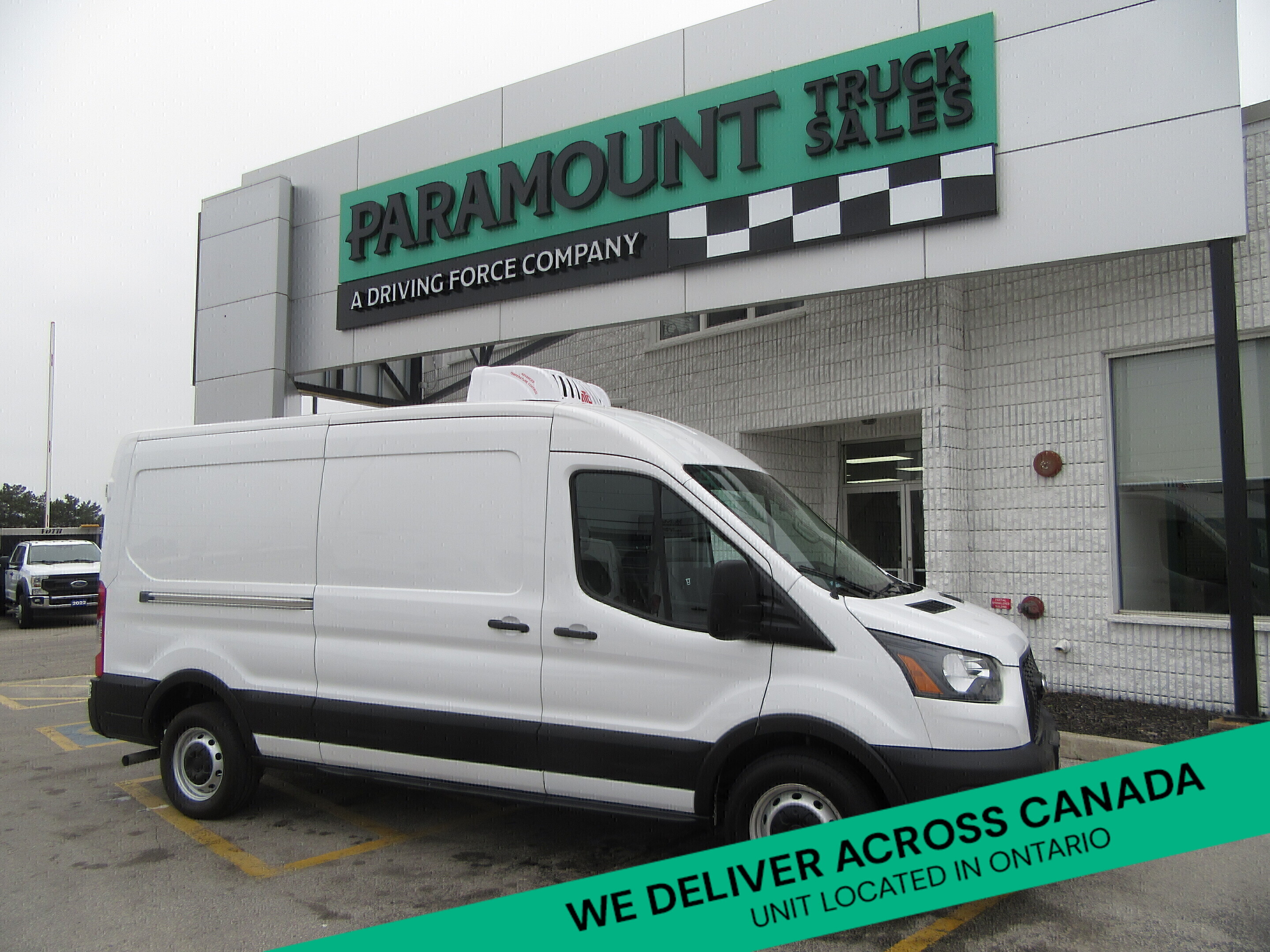2022 Ford Transit T-250 MID ROOF EXT CARGO VAN /  NEW REEFER SYSTEM