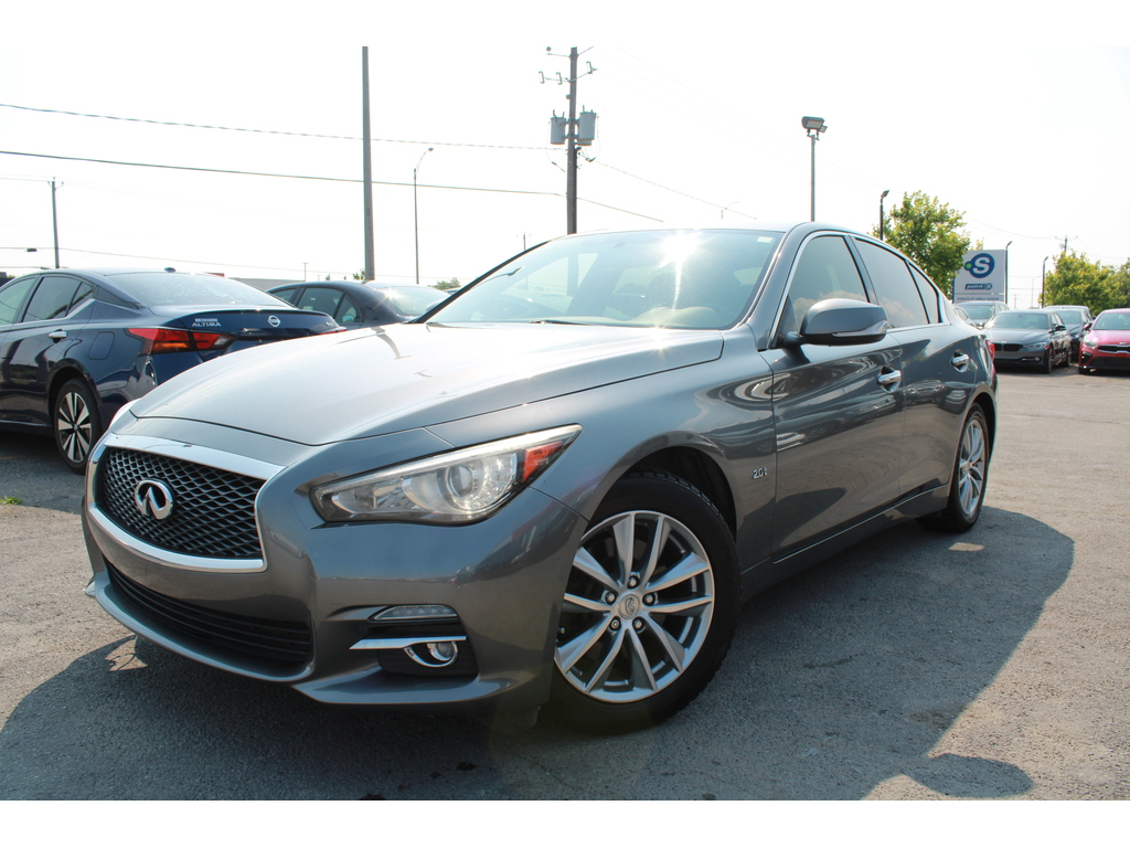 2017 Infiniti Q50 2.0t, AWD,CUIR, TOIT OUVRANT, CUIR, BLUETOOTH, A/C