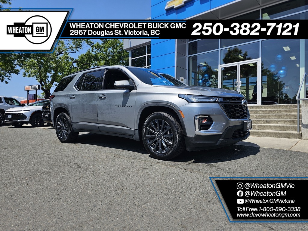 2024 Chevrolet Traverse RS Limited AWD | CLEAN CARFAX | 1 ISLAND OWNER | 3