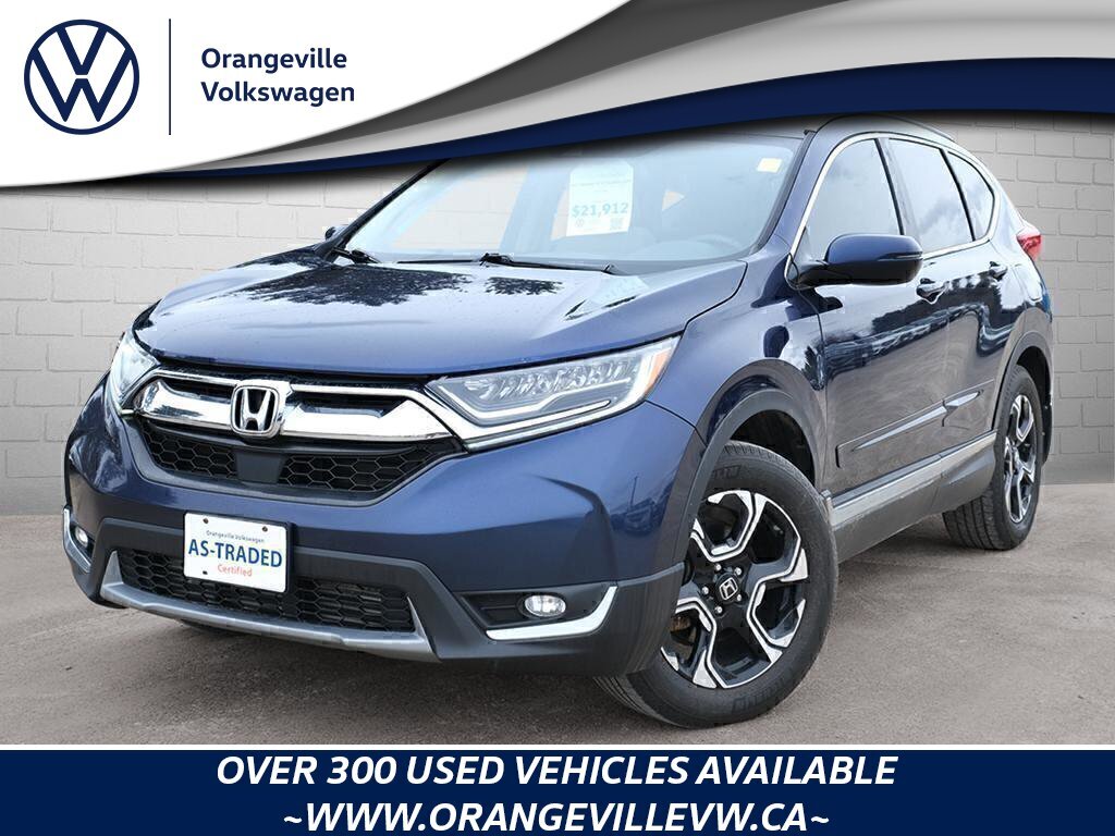 2017 Honda CR-V TouringCERTFIED AS-TRADED, AWD, BACKUP CAM, HEATED