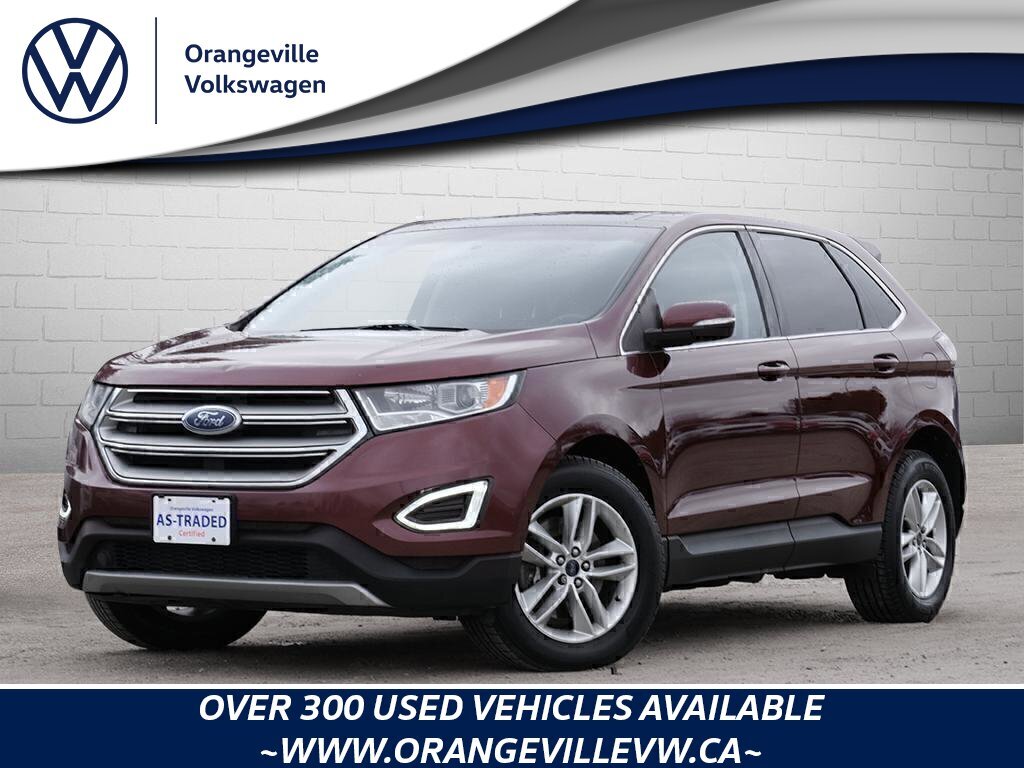 2016 Ford Edge SELCERTIFIED AS-TRADED, ONE-OWNER, NAV, BACKUP CAM