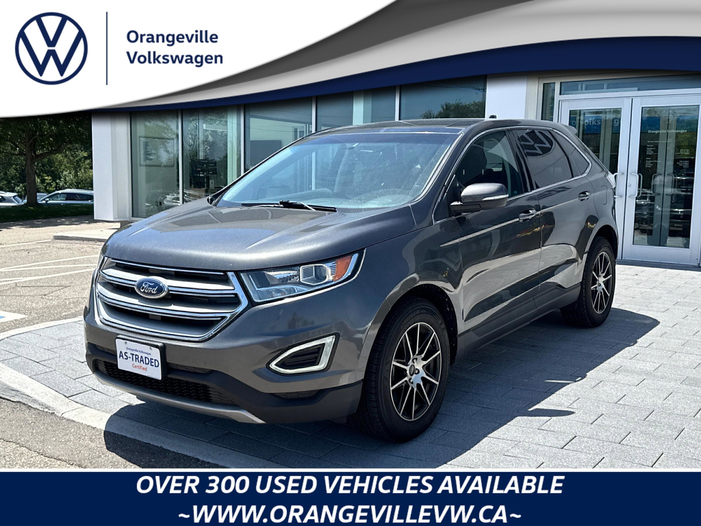 2016 Ford Edge SELCERTIFIED AS-TRADED, ONE-OWNER, AWD, REMOTE STA