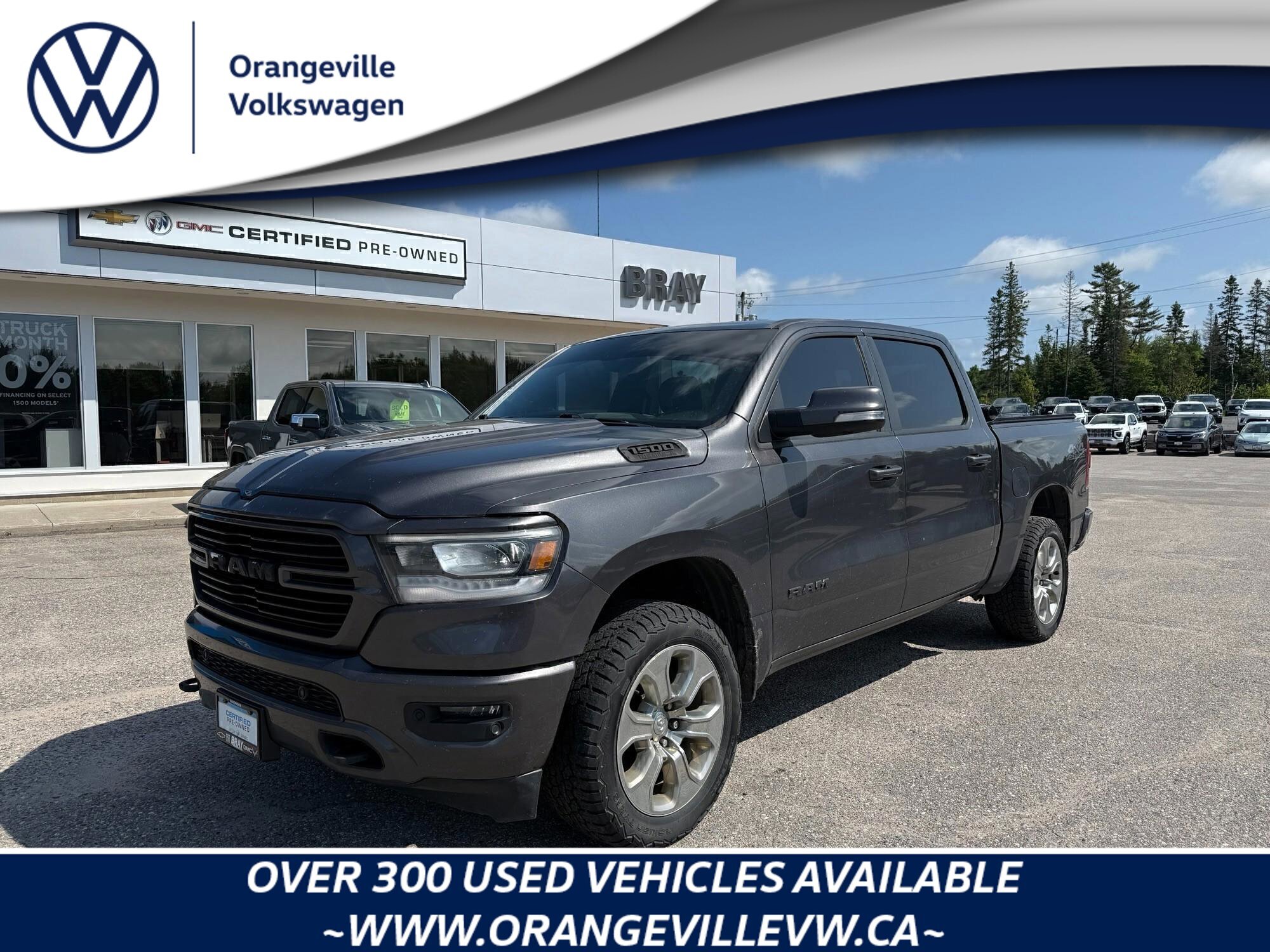 2019 Ram 1500 Big Horn CERTIFIED PRE-OWNED | 5.7L V8 | BIG HORN 