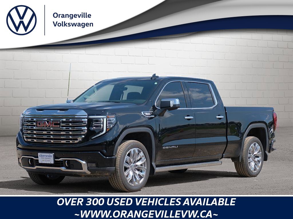 2025 GMC Sierra 1500 DenaliDENALI RESERVE, DURAMAX, NAV, ROOF, 1-OWNER!