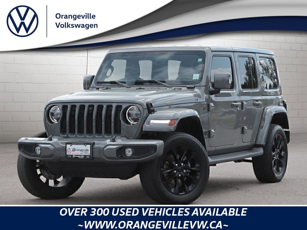 2022 Jeep Wrangler Unlimited High AltitudeHIGH ALTITUDE, V6, 4X4, NAV