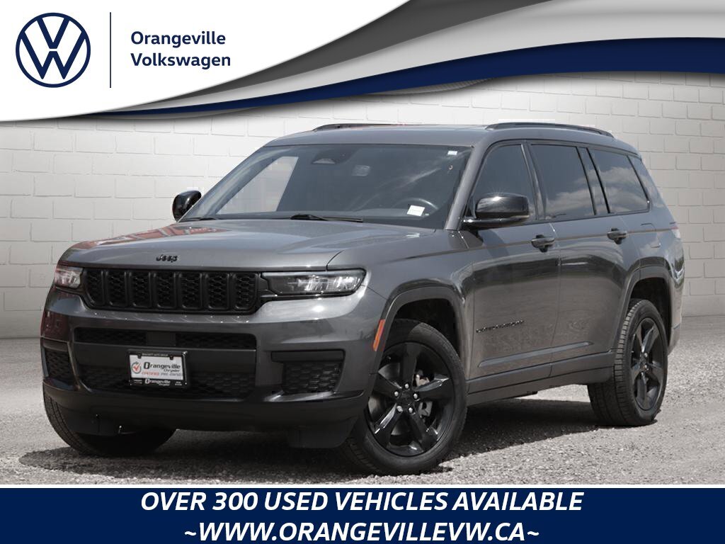 2021 Jeep Grand Cherokee L AltitudeALTITUDE, V6, ROOF, HTD LEATHER/SUEDE, TOW
