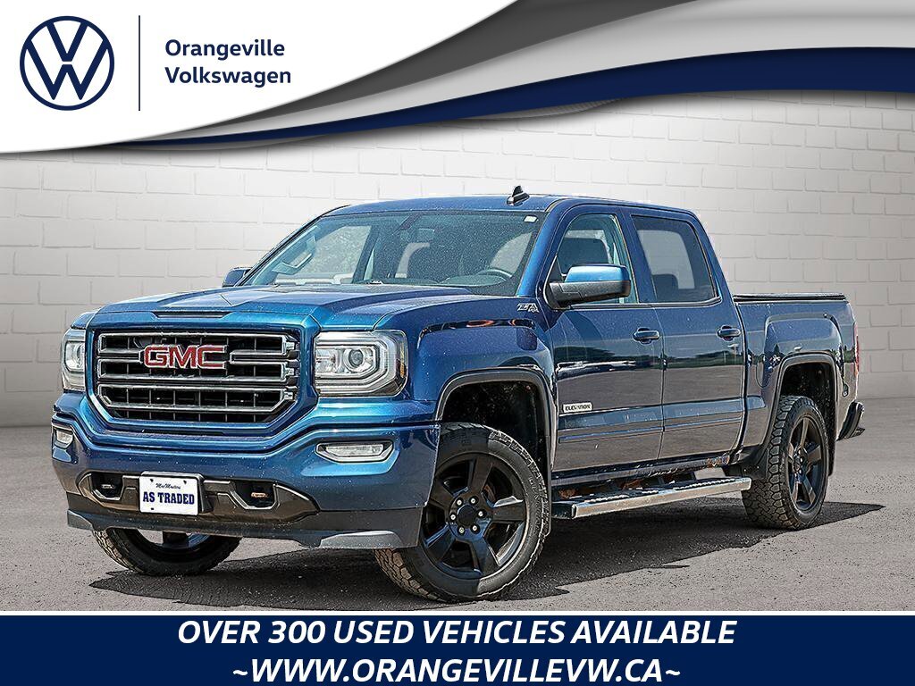 2017 GMC Sierra 1500 SLESLE ELEVATION, CREW, 4X4, 5.3L, NAV, HTD CLOTH,