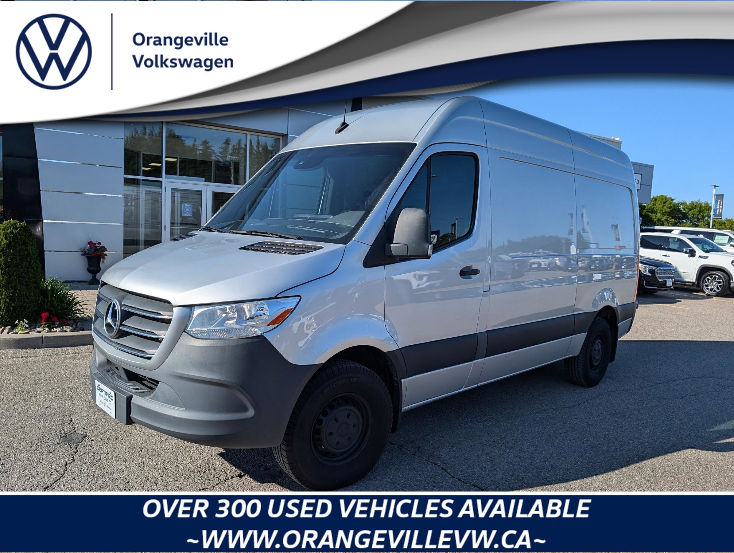 2020 Mercedes-Benz Sprinter Cargo Van High Roof V6HIGH ROOF, CARGO, 144 WB, DIESEL, LOW 