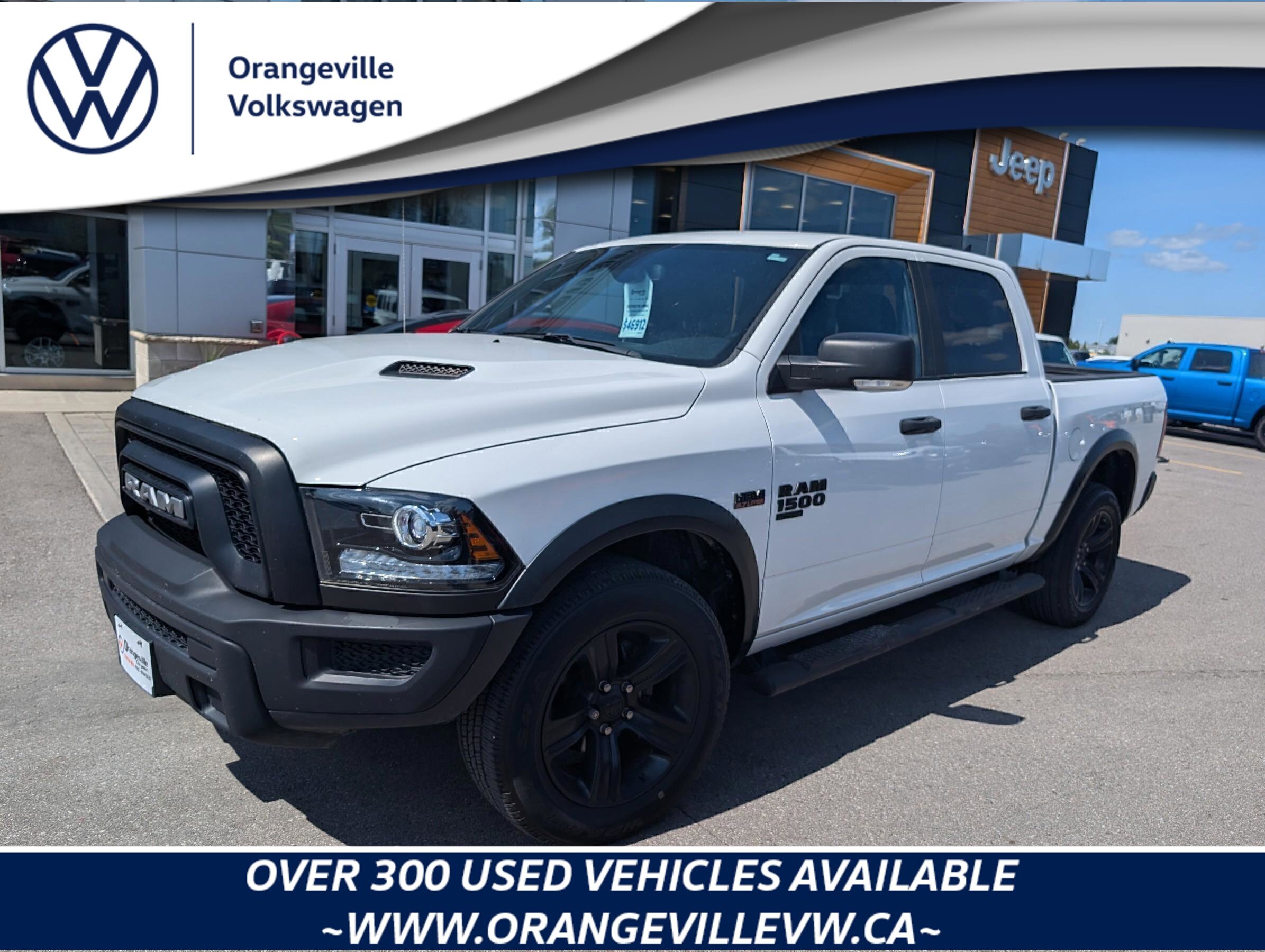 2022 Ram 1500 Classic WarlockWARLOCK, HEMI, CREW, 4X4, REMOTE START, 1-O