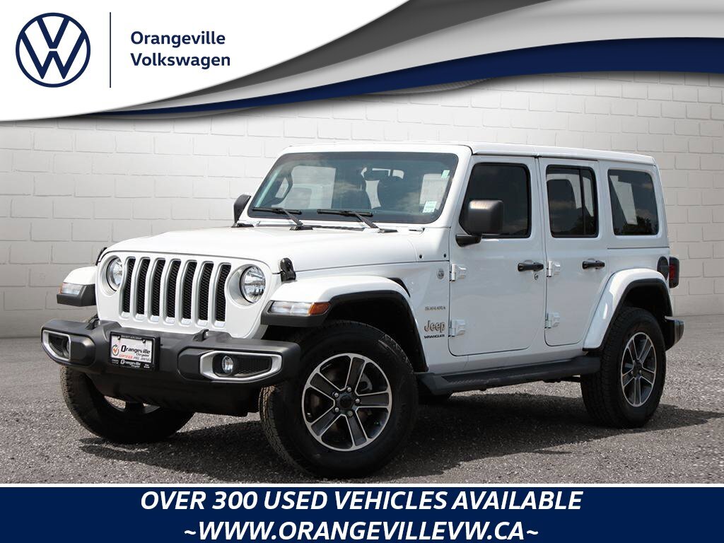 2023 Jeep Wrangler SaharaSAHARA, 4X4, 2.0T, NAV, HTD LEATHER, 1-OWNER
