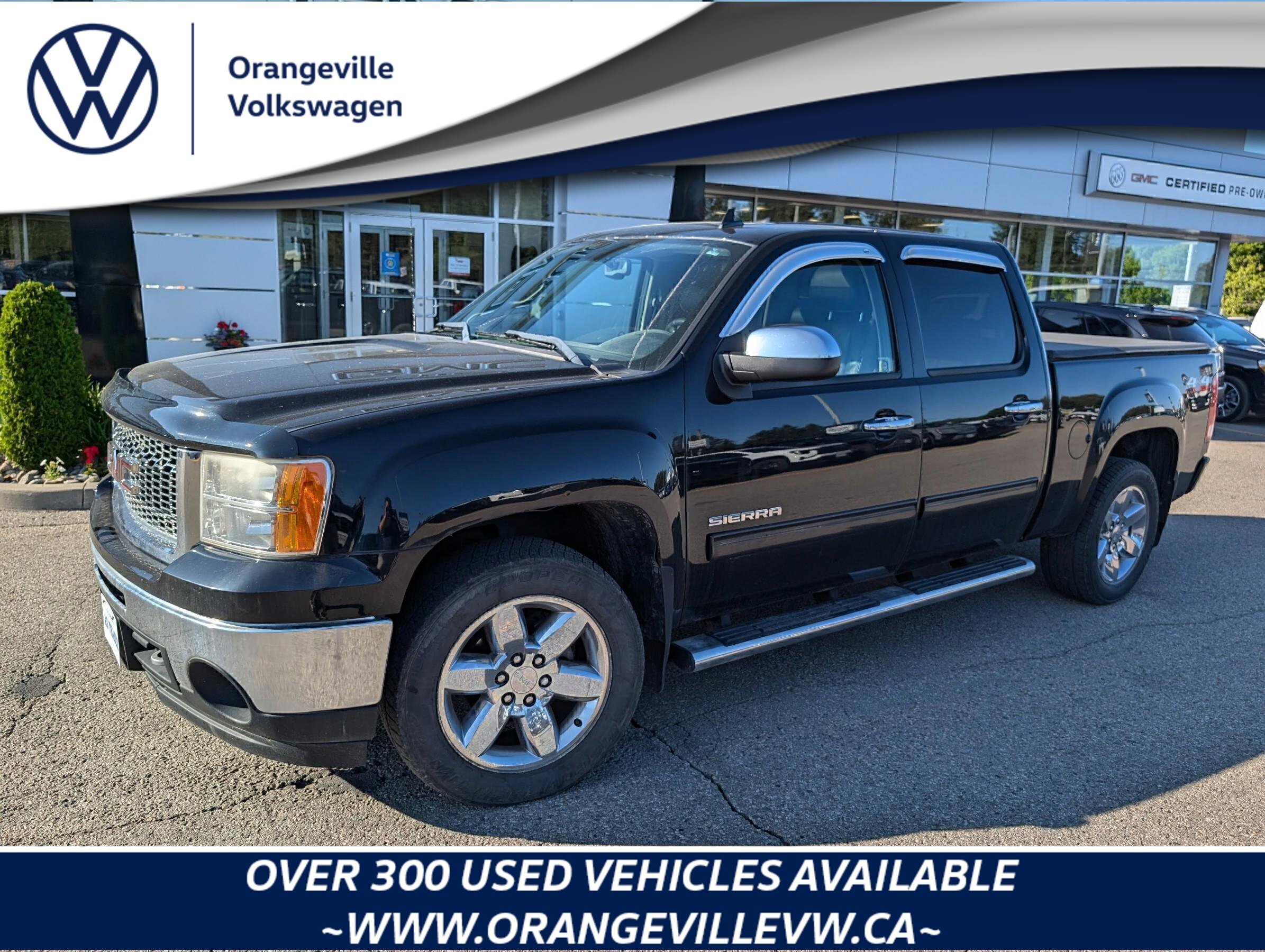 2013 GMC Sierra 1500 SLTSLT, CREW, 4X4, 5.3L, SUNROOF, HTD LEATHER, LOW