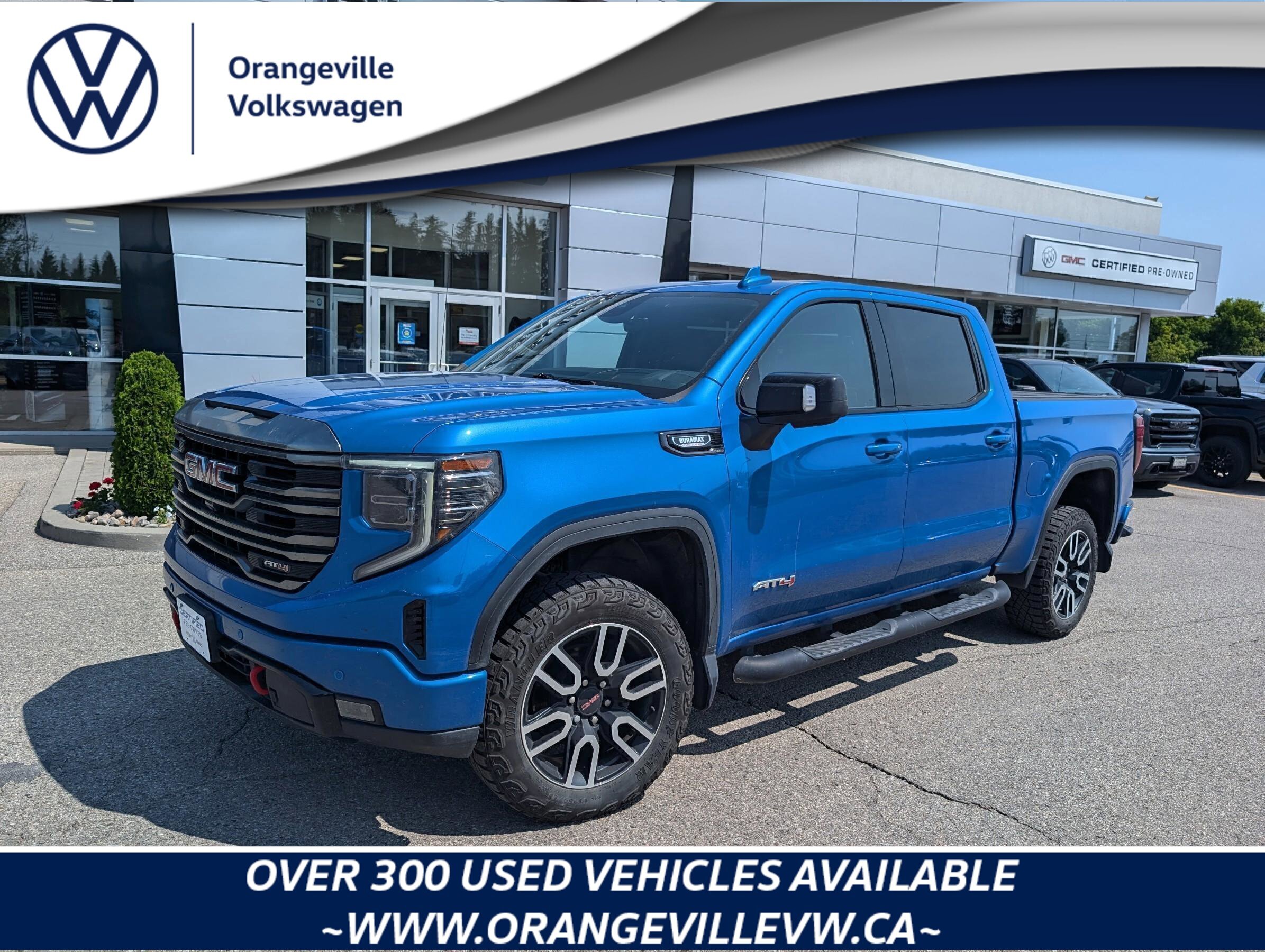 2023 GMC Sierra 1500 AT4AT4 PREMIUM, CREW, 4X4, DURAMAX, LOADED, 1-OWNE