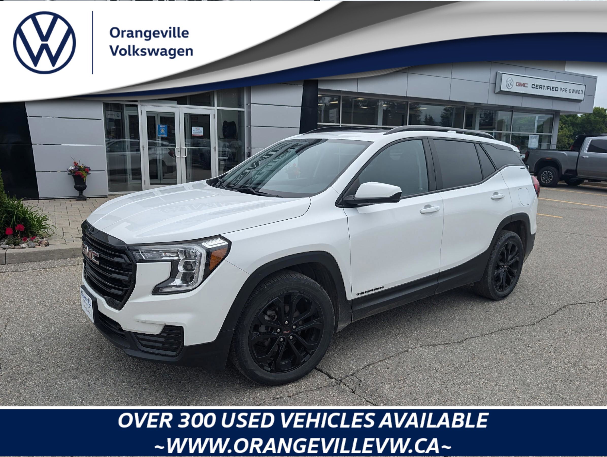 2022 GMC Terrain SLESLE ELEVATION, AWD, NAV, ROOF, HTD CLOTH, 1-OWN