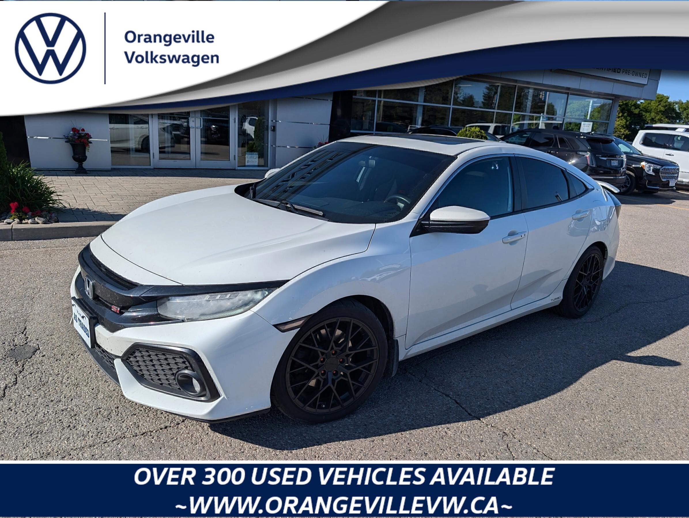 2017 Honda Civic Sedan SiSI SEDAN, MANUAL, NAV, ROOF, HTD CLOTH, CERTIFIE