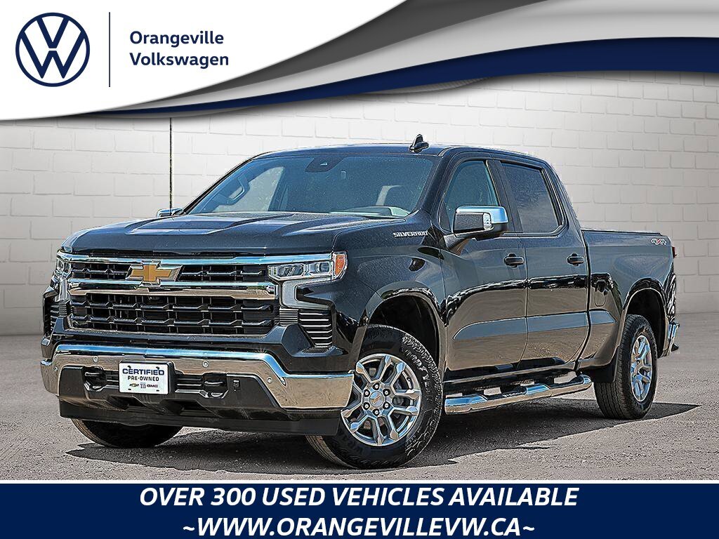 2024 Chevrolet Silverado 1500 LTLT, CREW, 4X4, 5.3L, HEATED CLOTH, 1-OWNER, CLEA