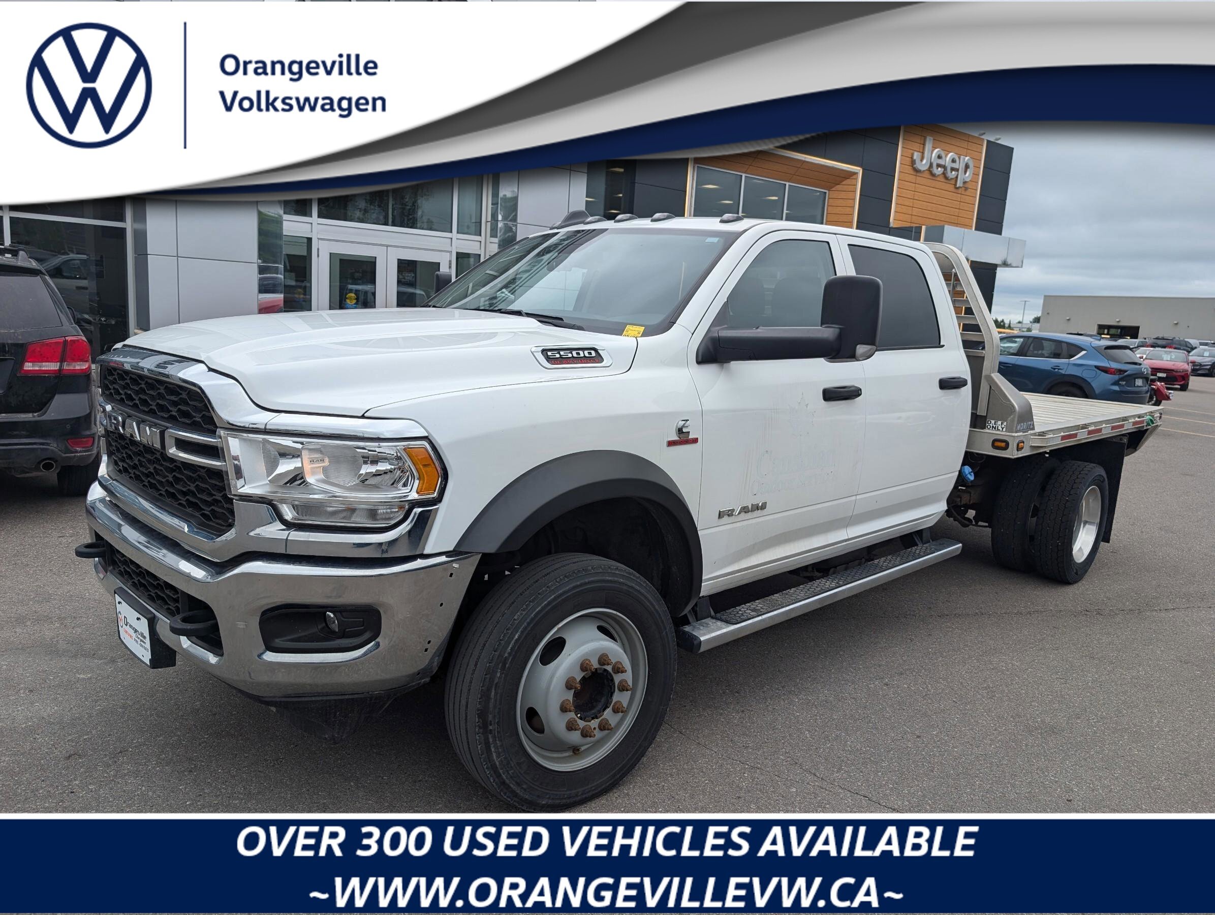 2020 Ram Ram 5500 Cab-Chassis TradesmanTRADESMAN, CREW, 4X4, CUMMINS, GOOD KMS!