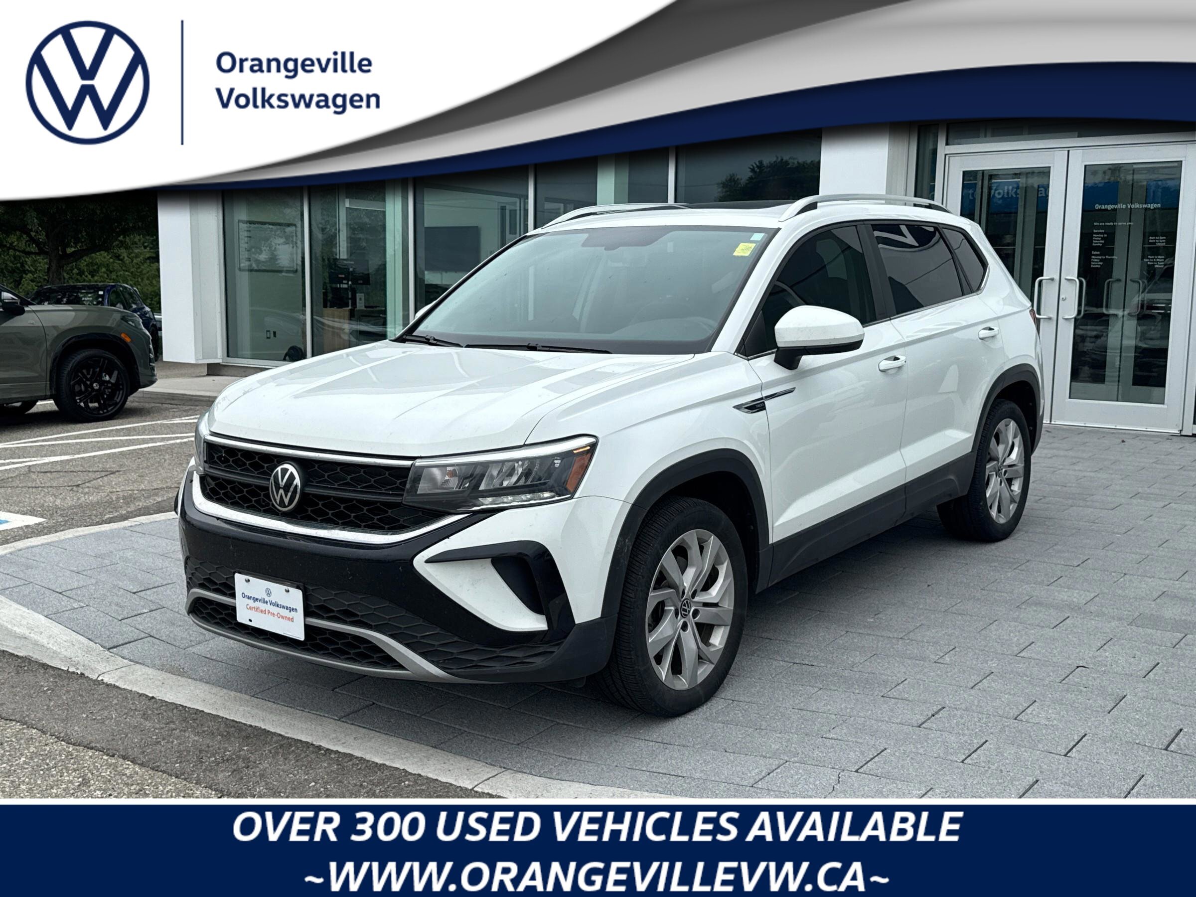 2022 Volkswagen Taos ComfortlineONE-OWNER, ACCIDENT-FREE, CARPLAY, HEAT