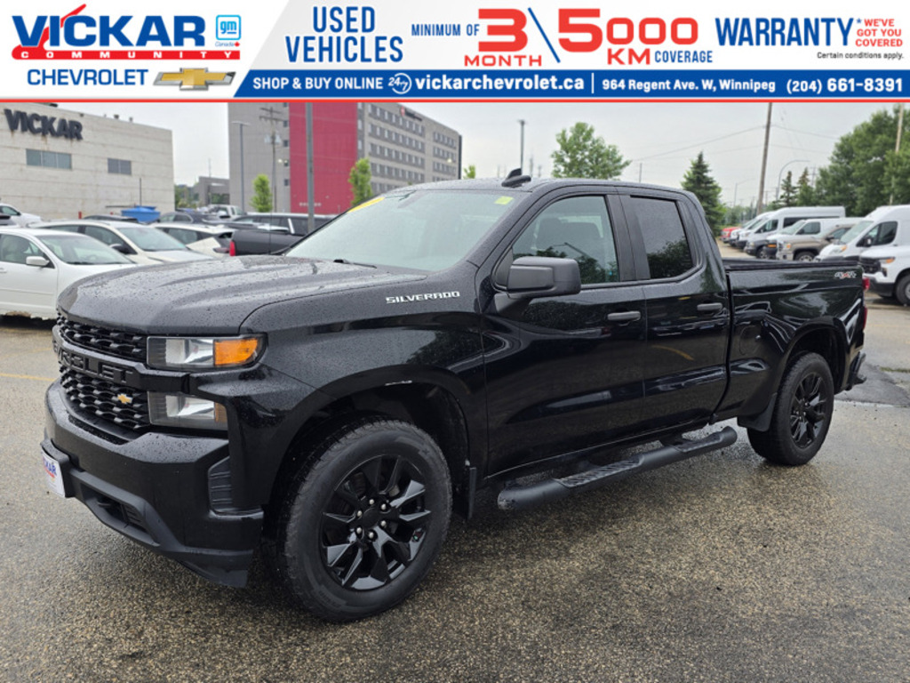 2019 Chevrolet Silverado 1500 Custom | Spray-in Liner | Remote Start | Rear Cam