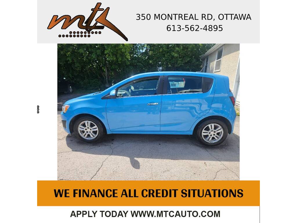 2014 Chevrolet Sonic 5dr HB LT Auto With 4 EXTRA WINTER TIRES AND RIMS