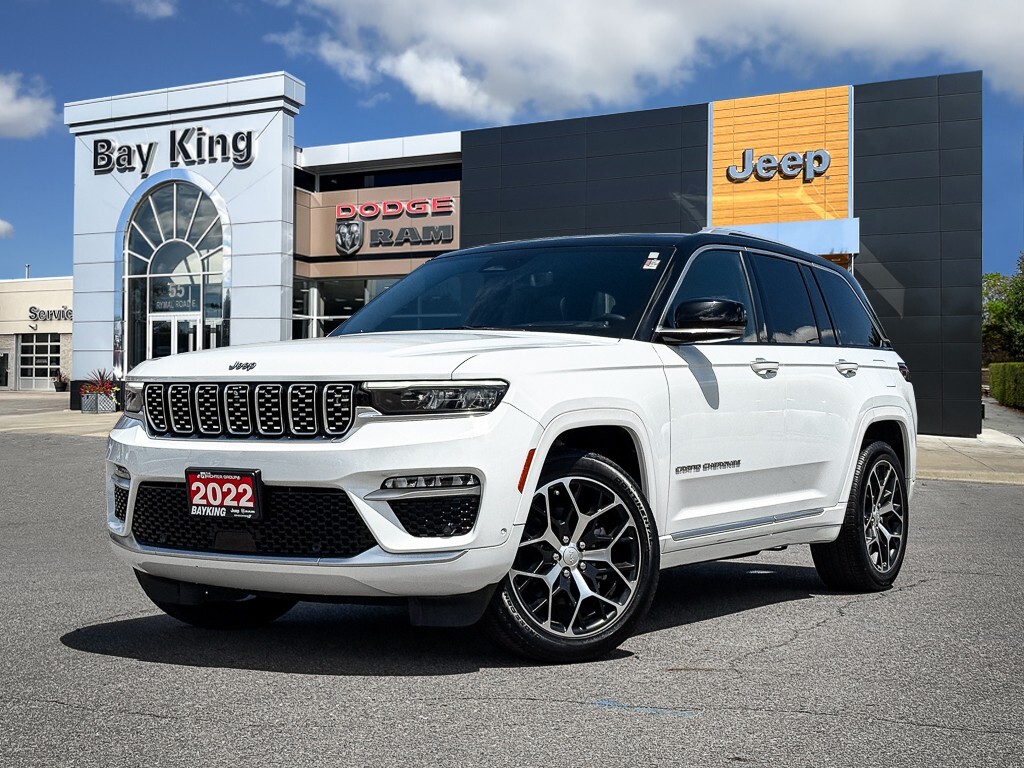 2022 Jeep Grand Cherokee Summit | RESERVE | HEMI | HUD | PANO ROOF | MASSAG