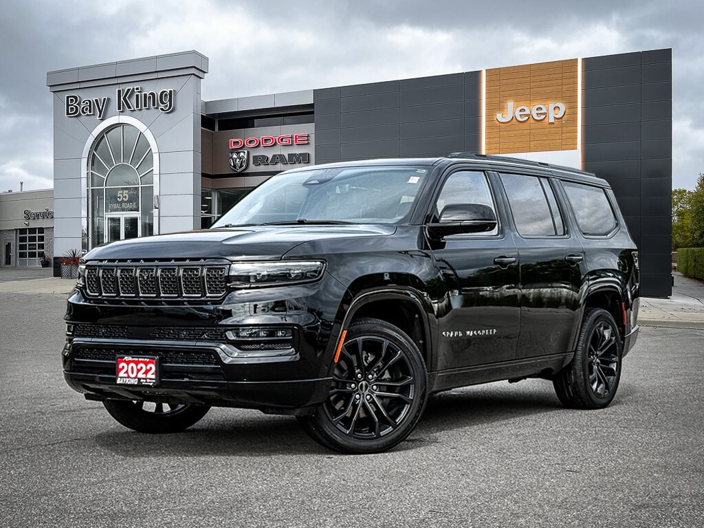 2022 Jeep Grand Wagoneer Series II | V8 | SERIES 2 | OBSIDIAN | DUAL DVD | 