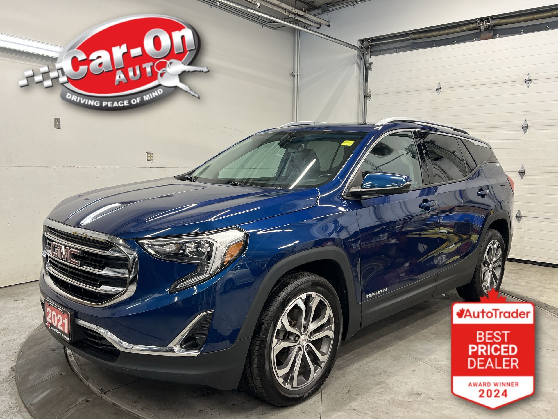 2021 GMC Terrain SLT AWD | HTD LEATHER | PANO ROOF | REMOTE START