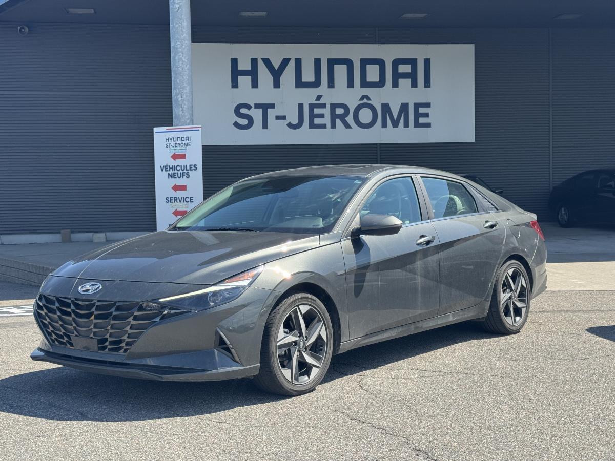 2023 Hyundai Elantra Hybrid Luxury DCT w-Two-Tone Interior
