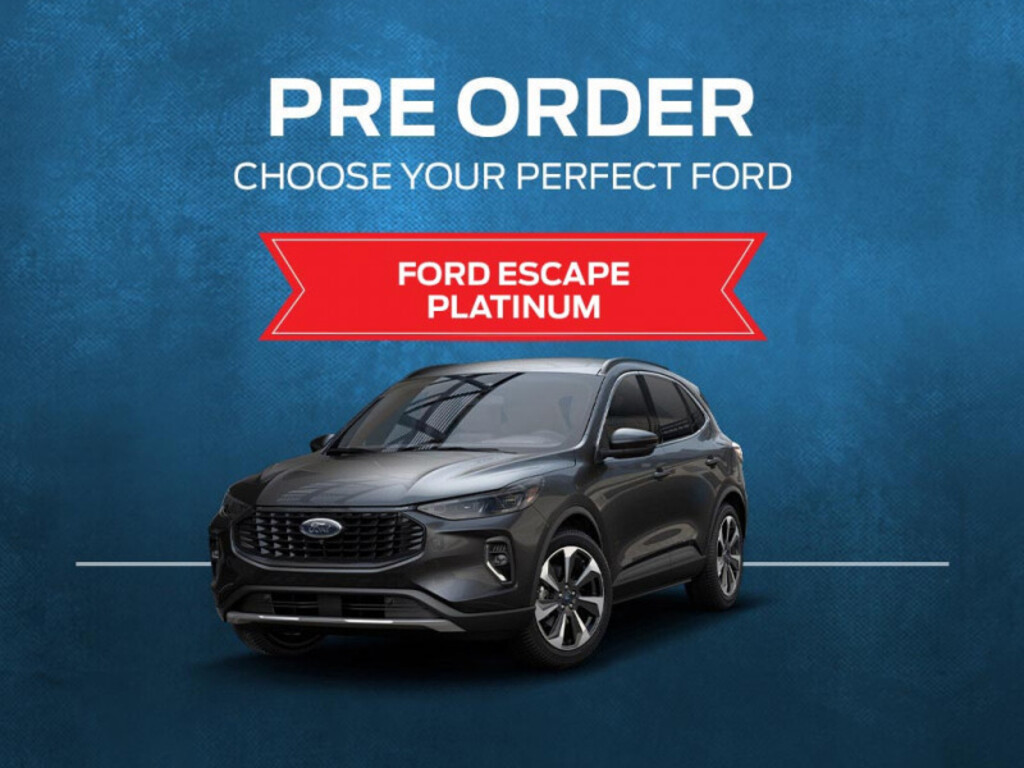 2026 Ford Escape Platinum - Get your Escape faster with Uxbridge F