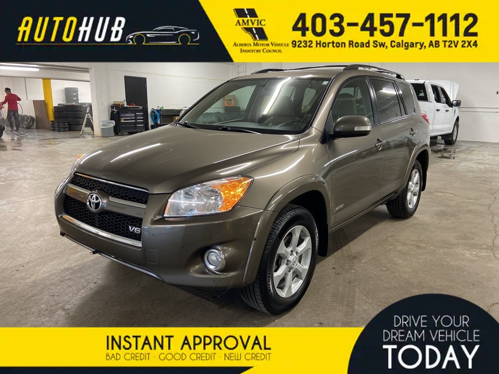2011 Toyota RAV4 4WD V6 Limited Sunroof, Leather