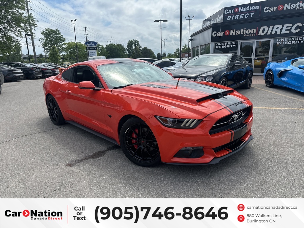 2015 Ford Mustang ECOBOOST PREMIUM | 50TH ANNI. | 6 SPEED M/T| BORLA