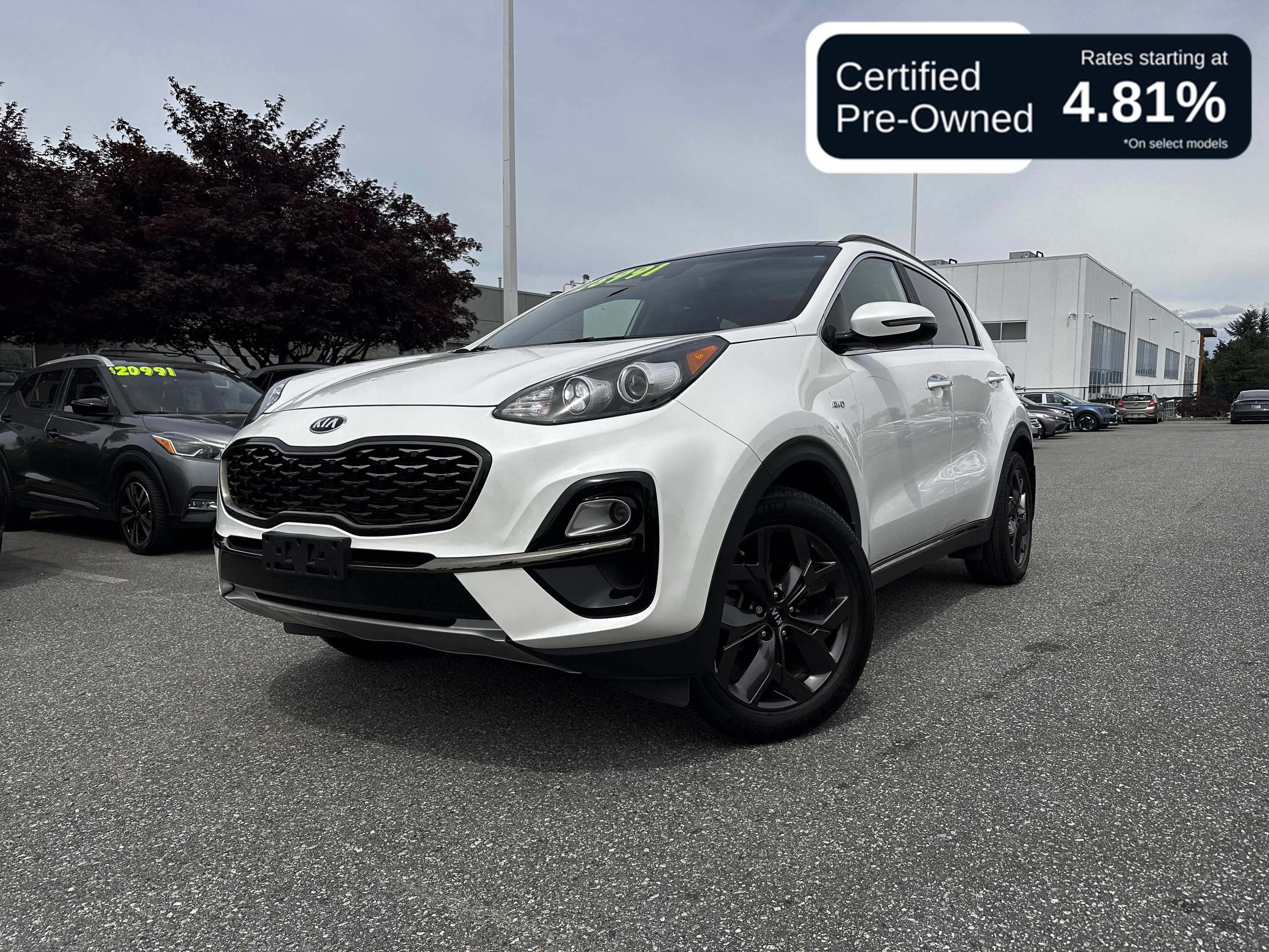 2022 Kia Sportage NIghtfall Edition! Only 32,500km! Nav! AWD!