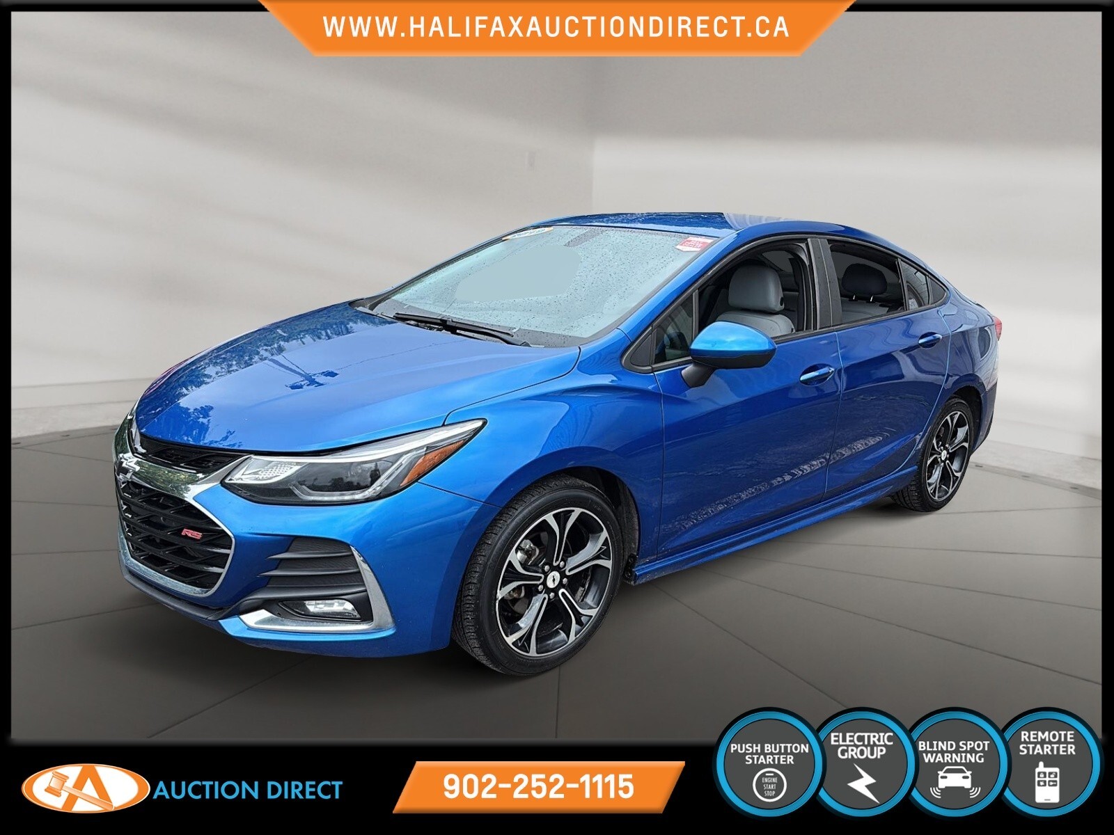 2019 Chevrolet Cruze LT RS! ALLOYS! AUTO! FINANCE NOW!