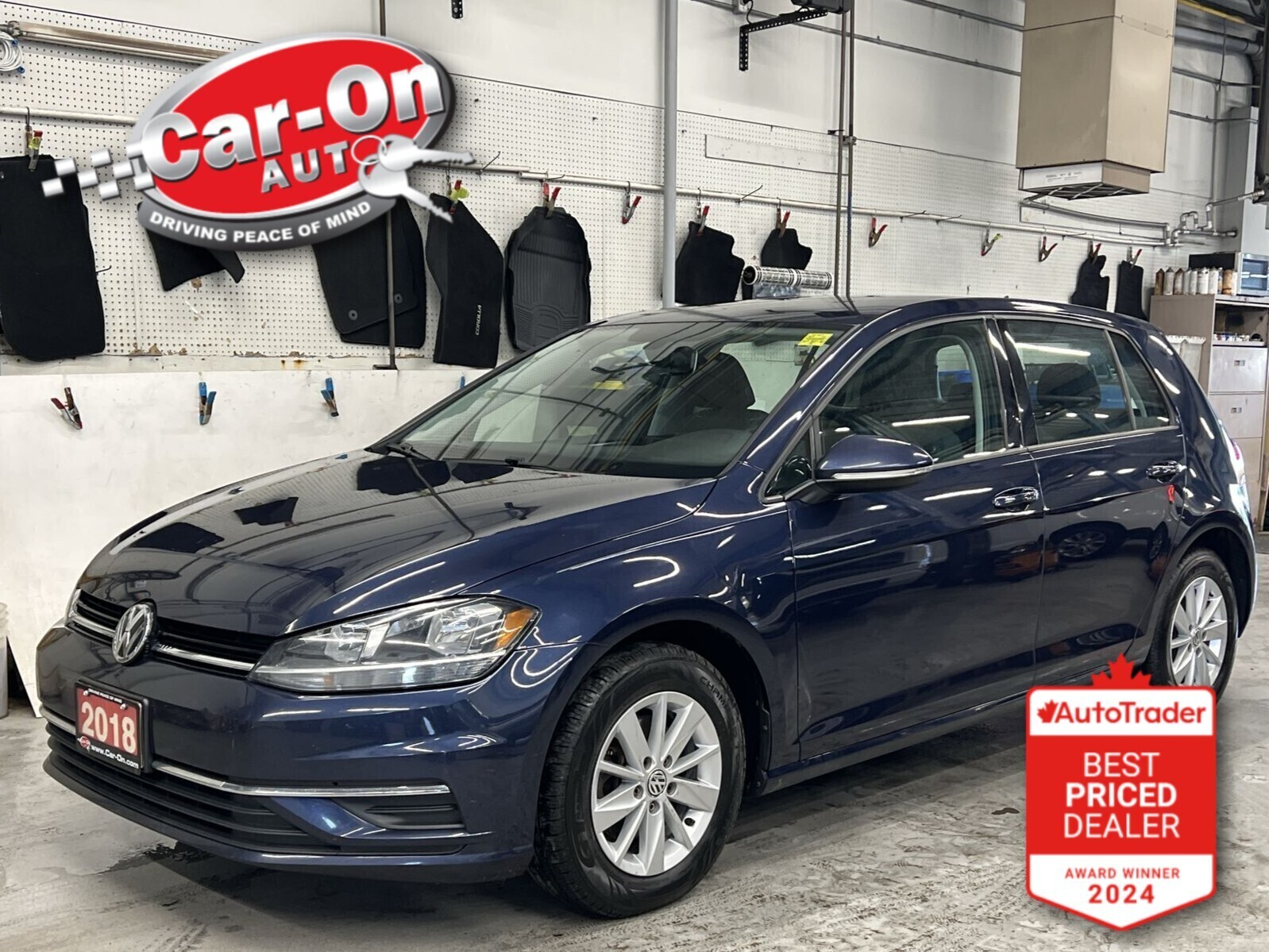 2018 Volkswagen Golf 5-DOOR | HTD SEATS | 5-SPEED | CARPLAY | REAR CAM