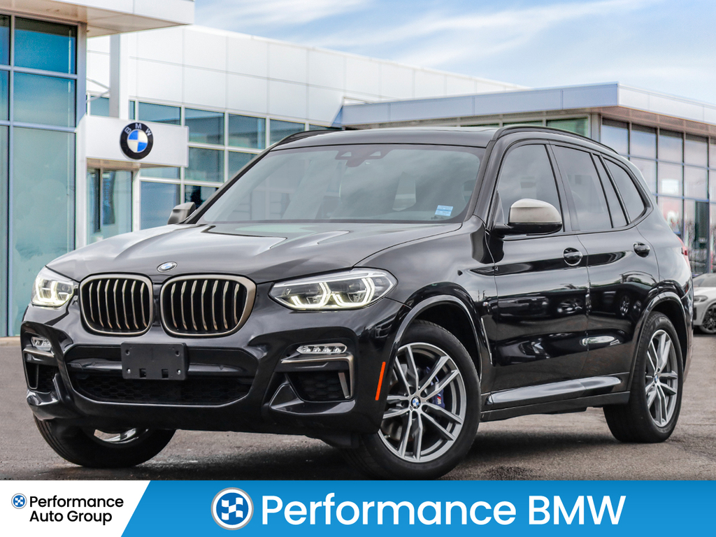 2018 BMW X3 M40i | Premium Enhanced | Black Sapphire | Mocha