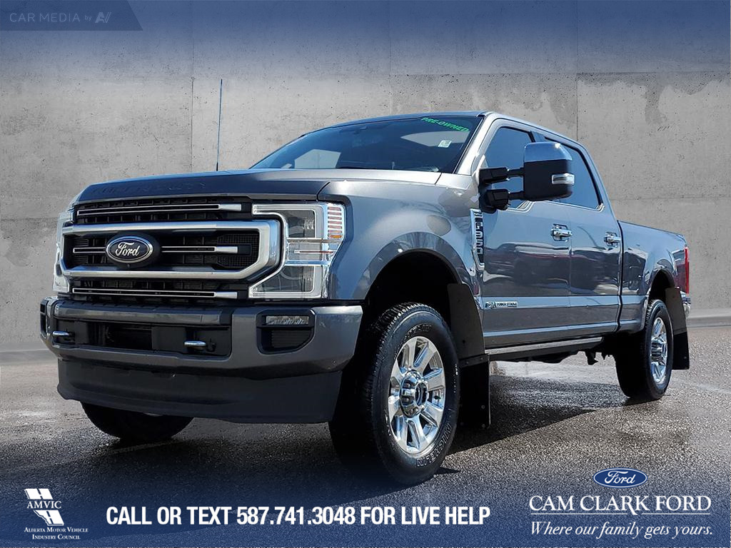 2022 Ford F-350 Platinum MOONROOF | 5TH WHEEL PREP PKG | UPFITTER 