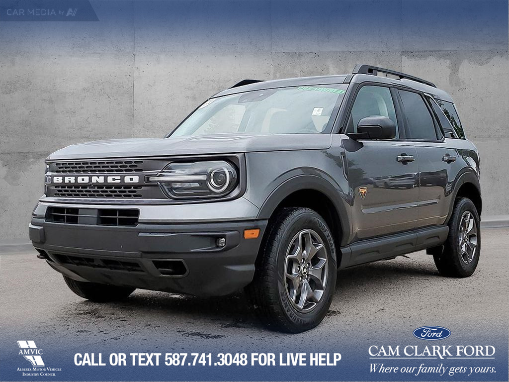 2022 Ford Bronco Sport Badlands 2.0L | MOONROOF | HEATED SEATS | REMOTE S