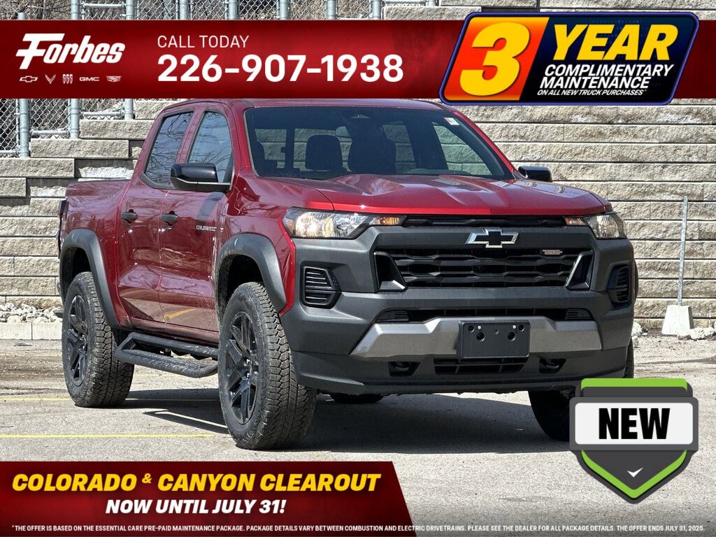 2025 Chevrolet Colorado 4WD Trail Boss