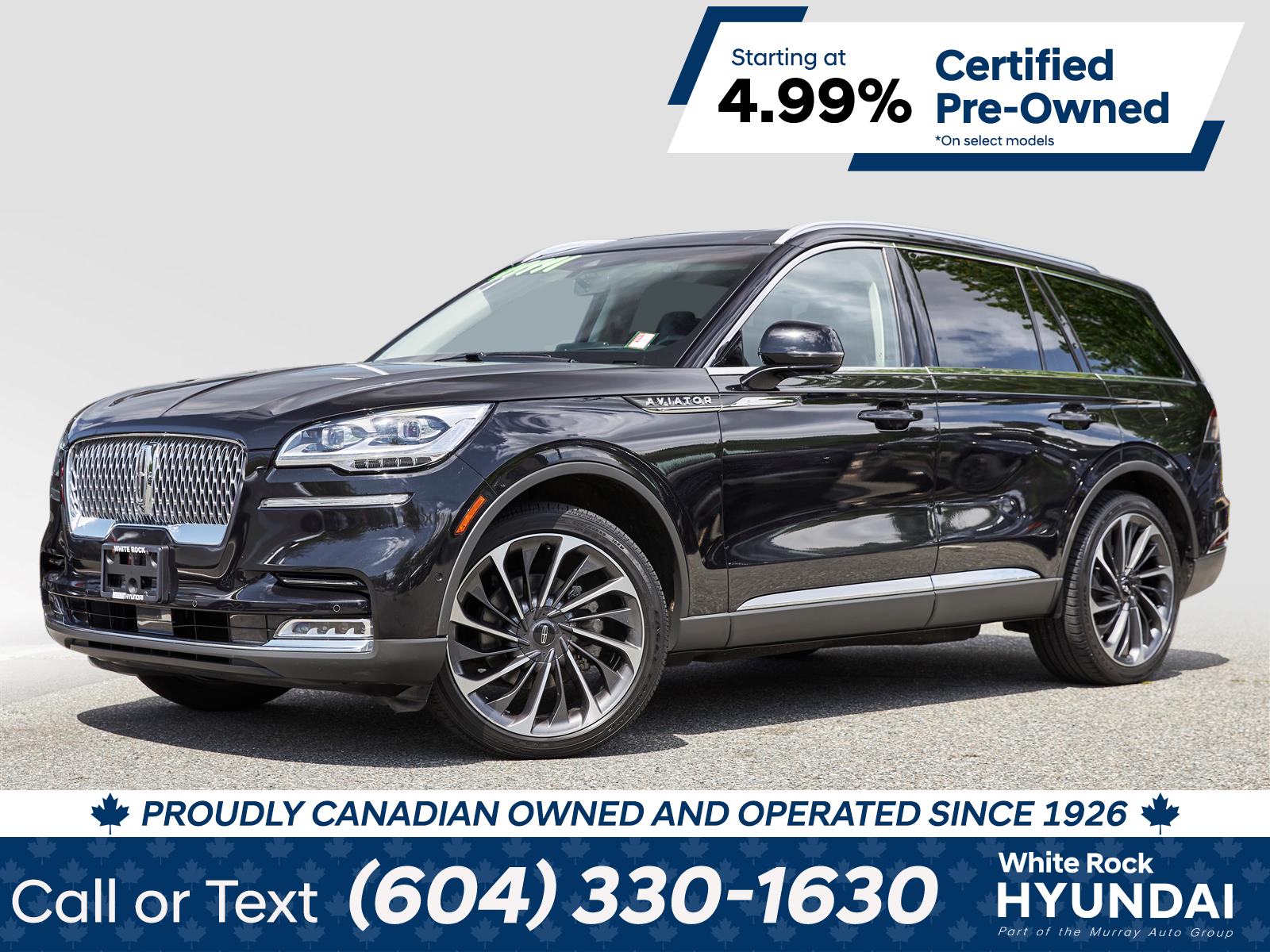 2020 Lincoln Aviator RESERVE | AWD | APPLE CARPLAY | LOCAL CAR