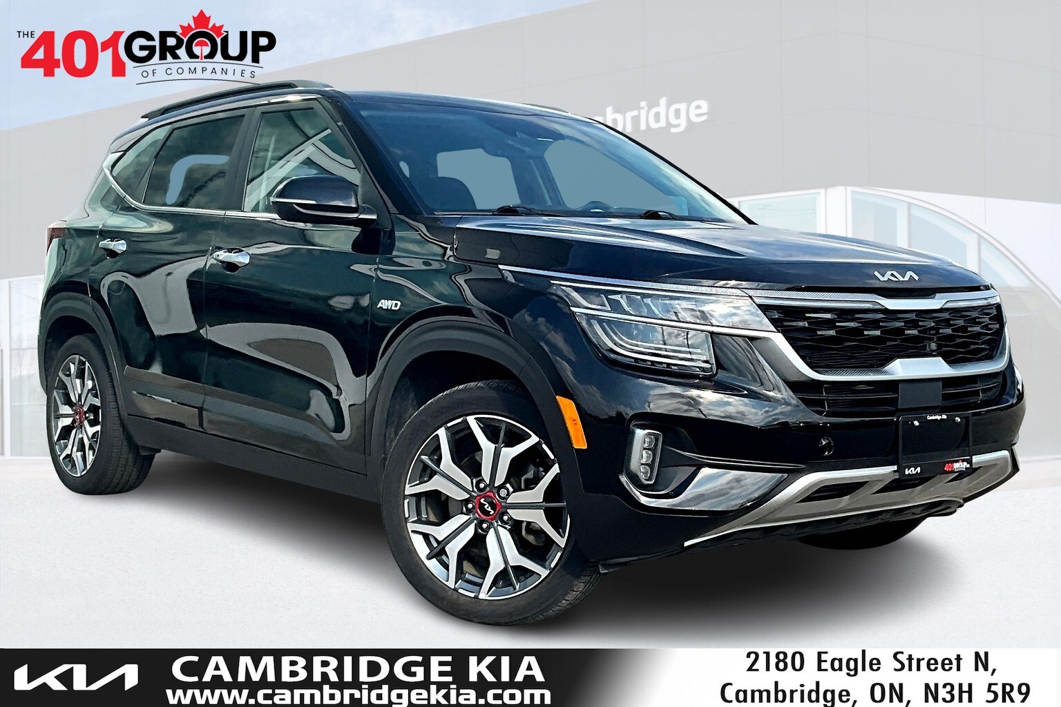 2023 Kia Seltos SX Turbo | AWD | Leather | GPS | Carplay