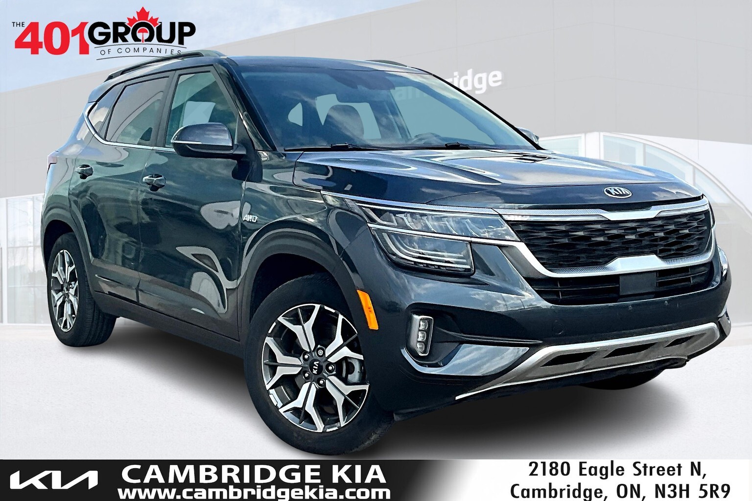 2021 Kia Seltos EX | AWD | Leather | Carplay | Sunroof